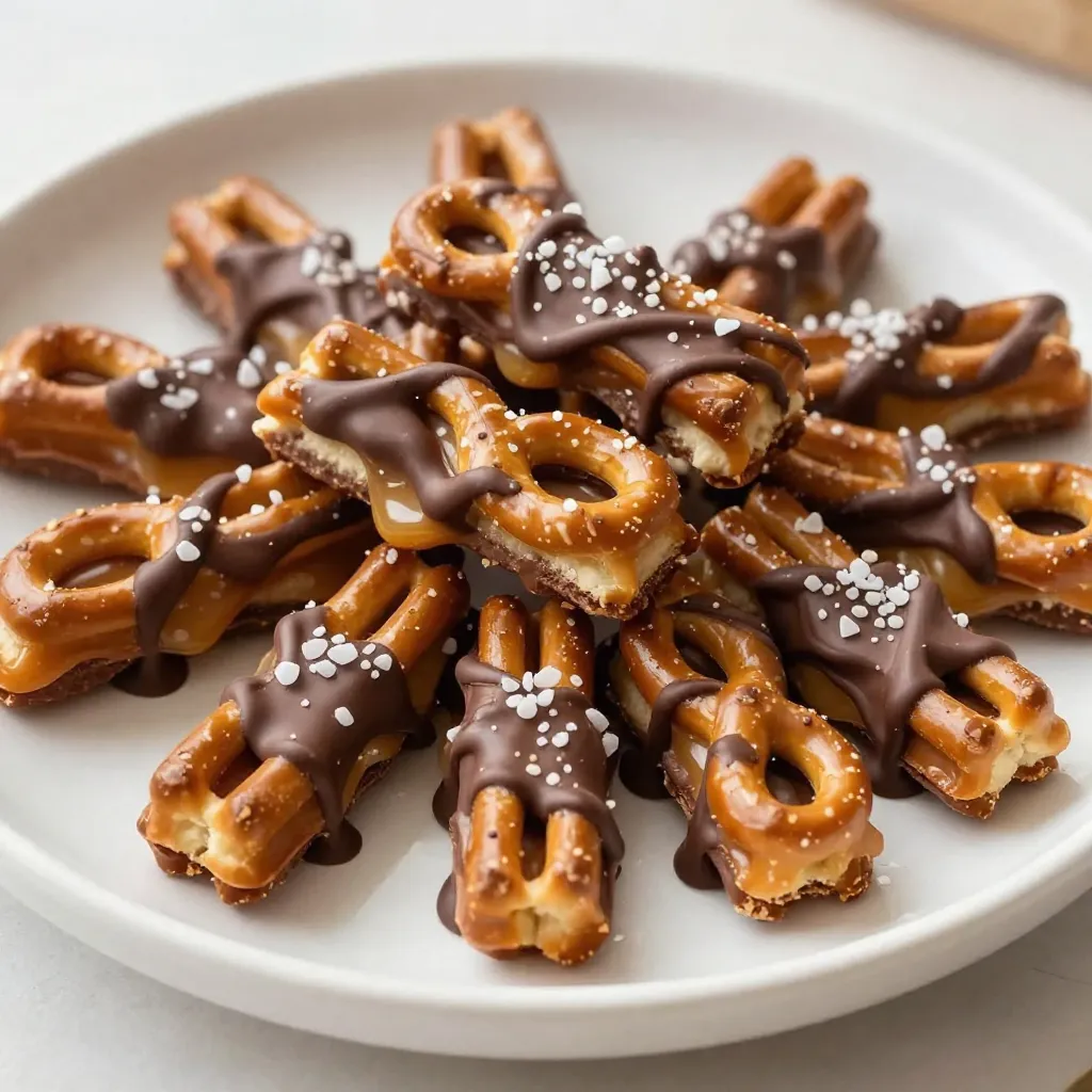 Salted Caramel Pretzel Bark Delightful Sweet Treat