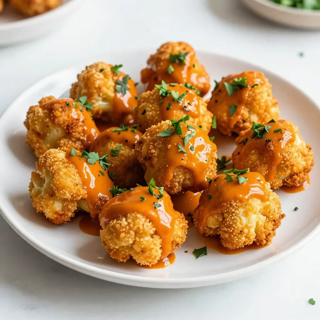 Buffalo Cauliflower Bites Flavorful Plant-Based Snack