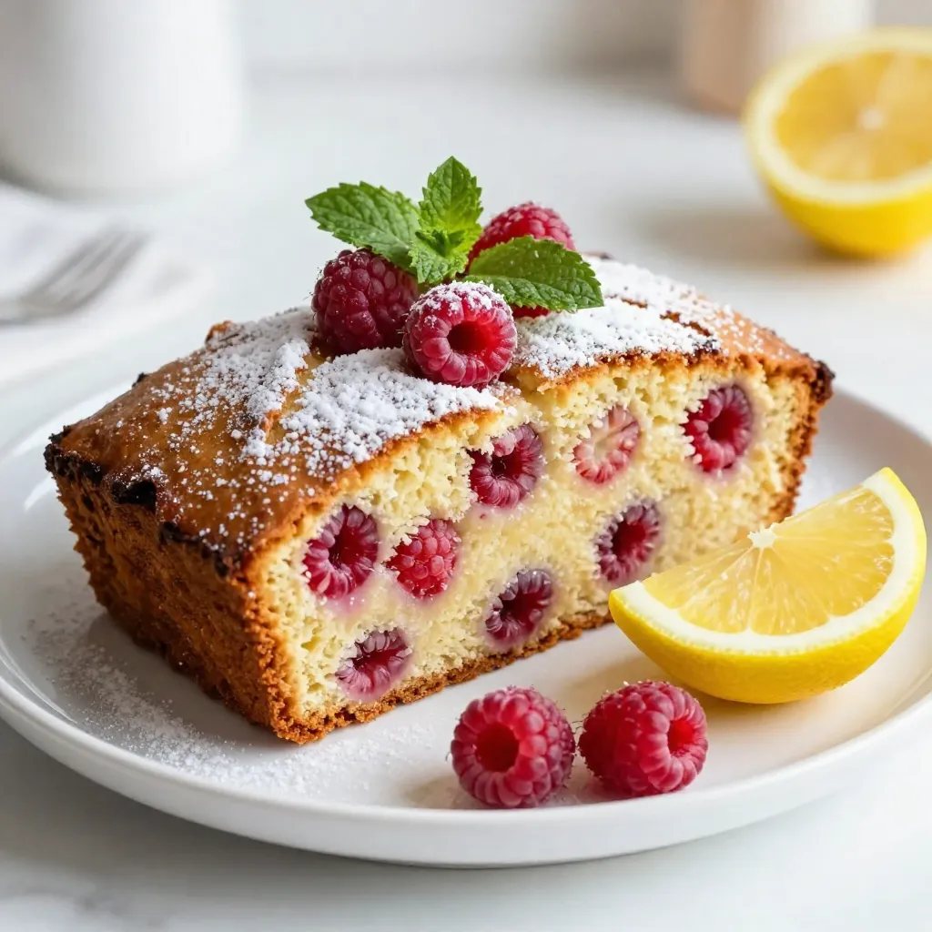 Lemon Raspberry Loaf Cake Delightful and Easy Recipe