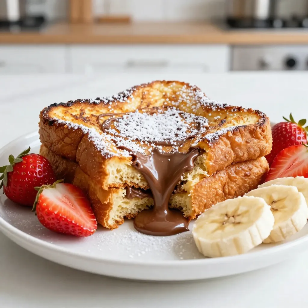 Nutella Stuffed French Toast Irresistible Treat Idea