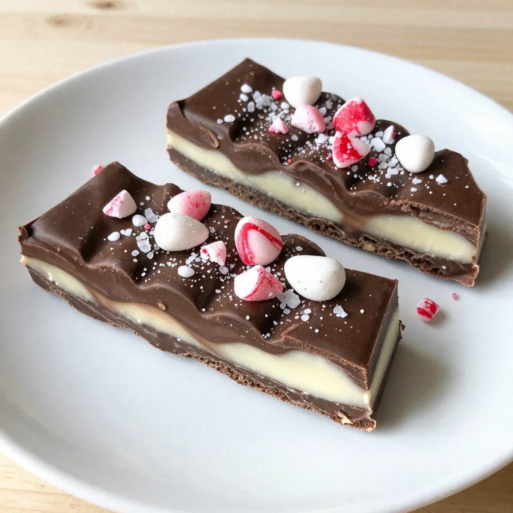 Triple Chocolate Peppermint Bark Irresistible Holiday Treat
