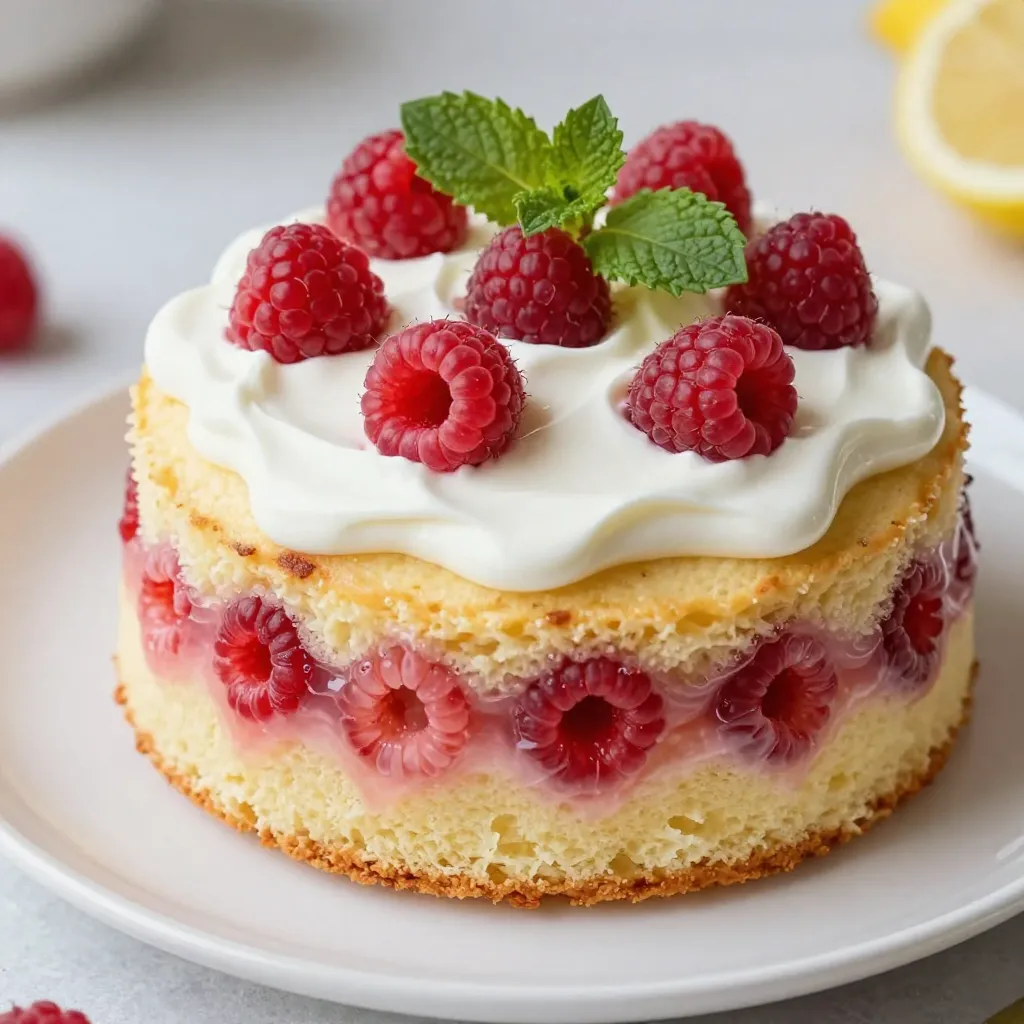 Raspberry Lemonade Poke Cake Fresh and Tasty Treat