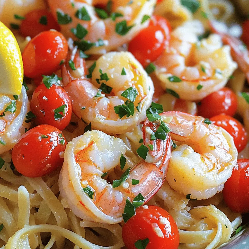Garlic Butter Shrimp Scampi Simple and Flavorful Meal