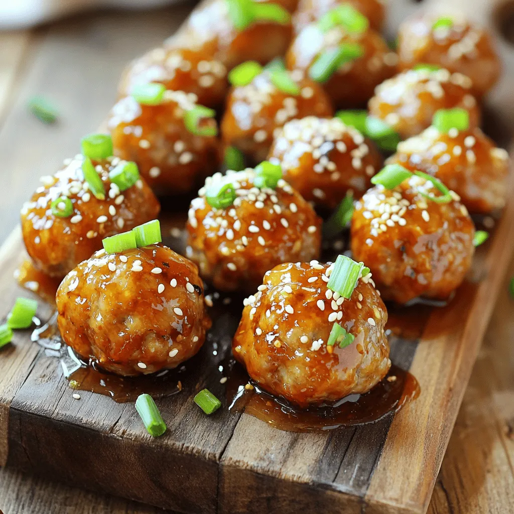Honey Garlic Glazed Meatballs Simple and Tasty Recipe