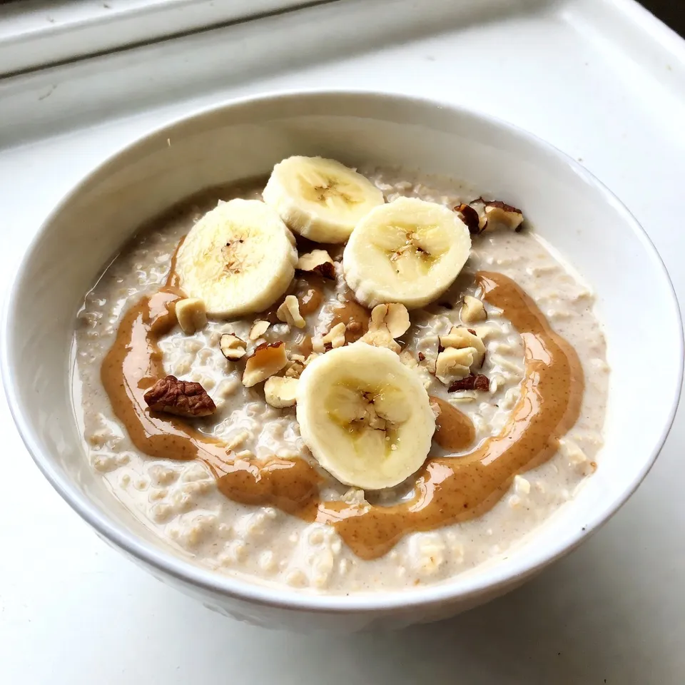 Peanut Butter Banana Overnight Oats Easy and Tasty Recipe