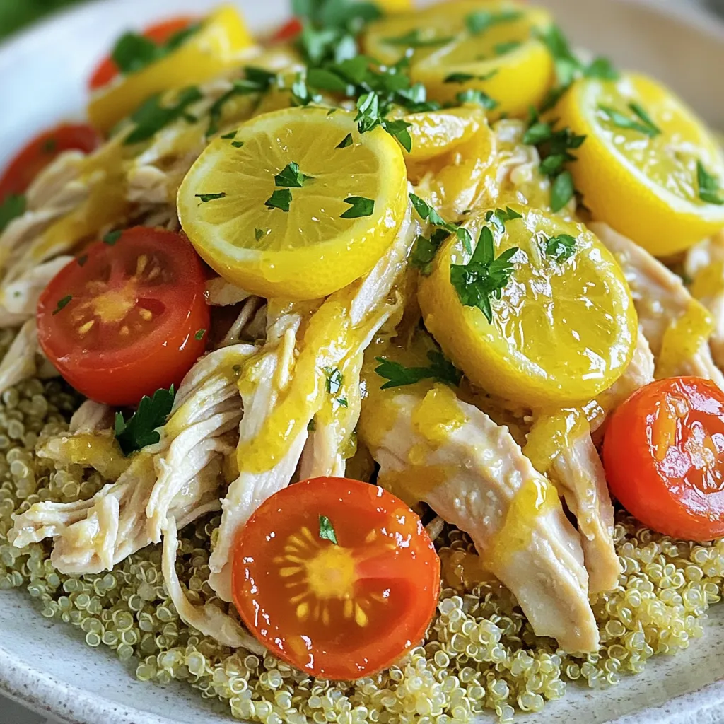 Slow Cooker Lemon Herb Chicken Flavorful and Simple