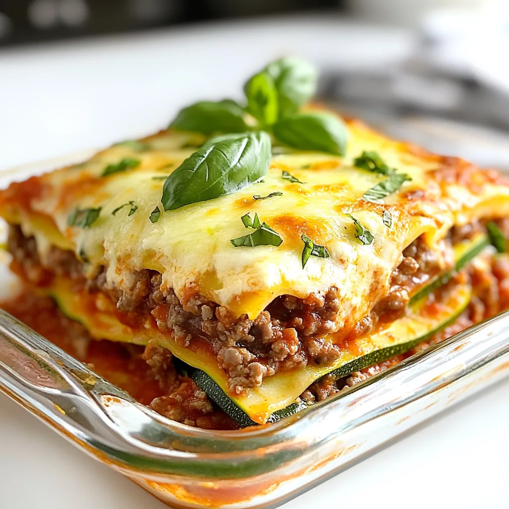 Keto Lasagna Tasty and Guilt-Free Dinner Option
