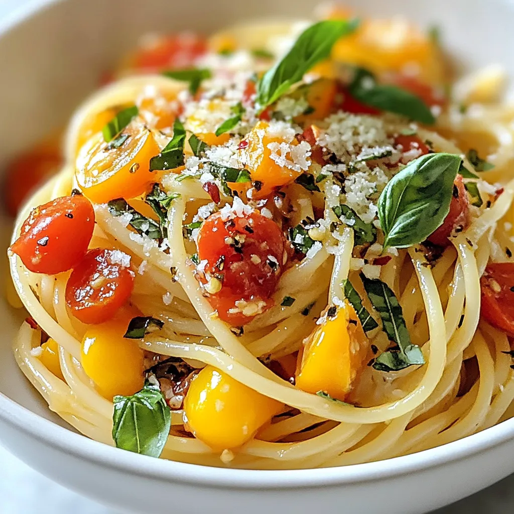 Fresh Tomato Pasta Flavorful and Simple Recipe Guide
