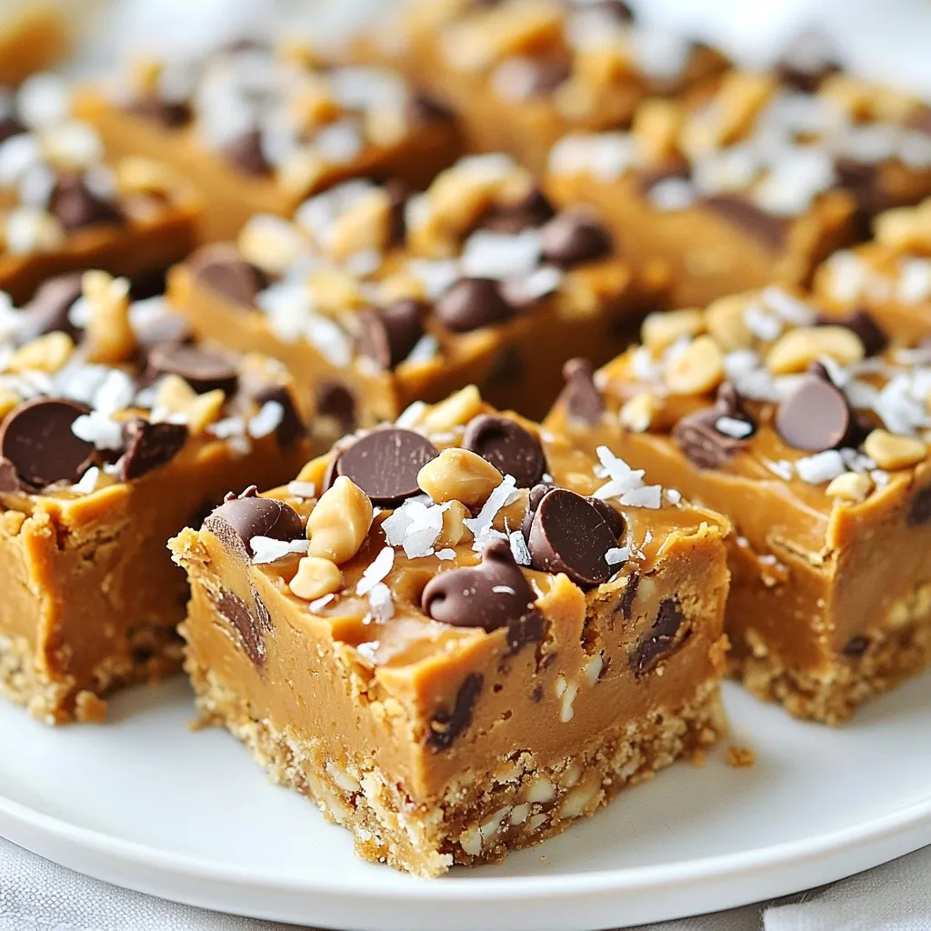 No-Bake Peanut Butter Bars Quick and Easy Recipe