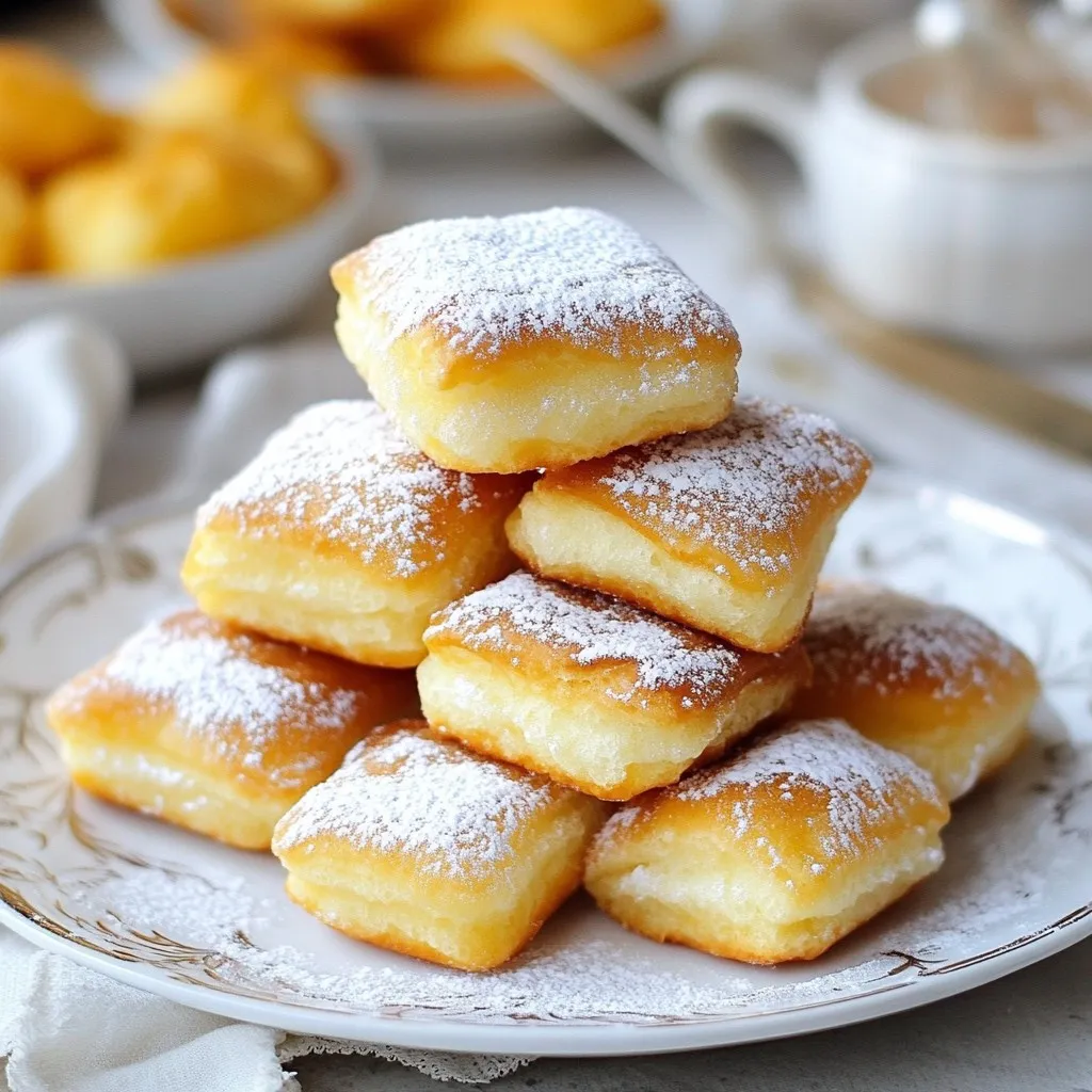 Fluffy Vanilla French Beignets Simple and Delicious Treat