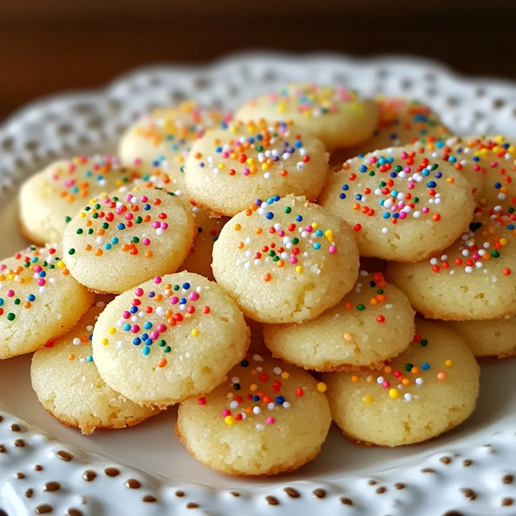 Mini Sugar Cookies Delightfully Simple Treats