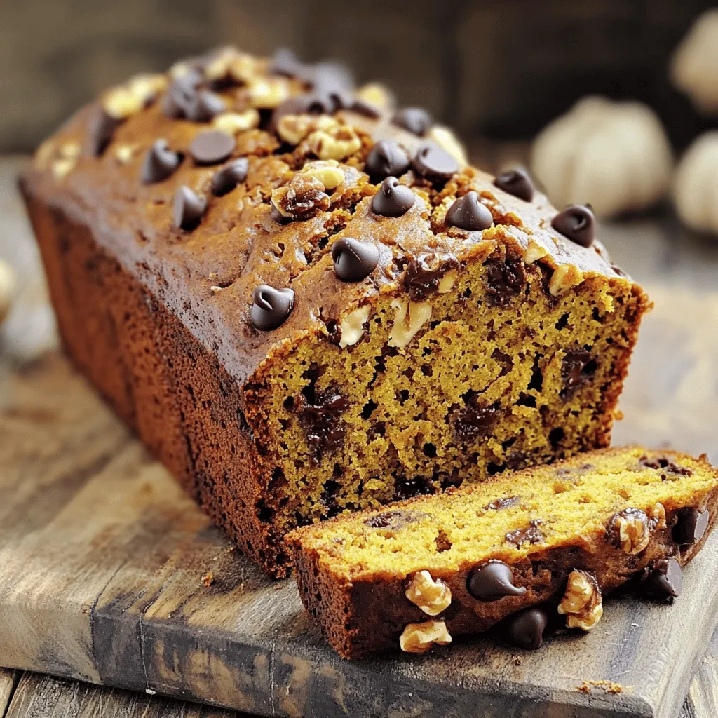 Chocolate Chip Pumpkin Bread Easy and Delicious Recipe