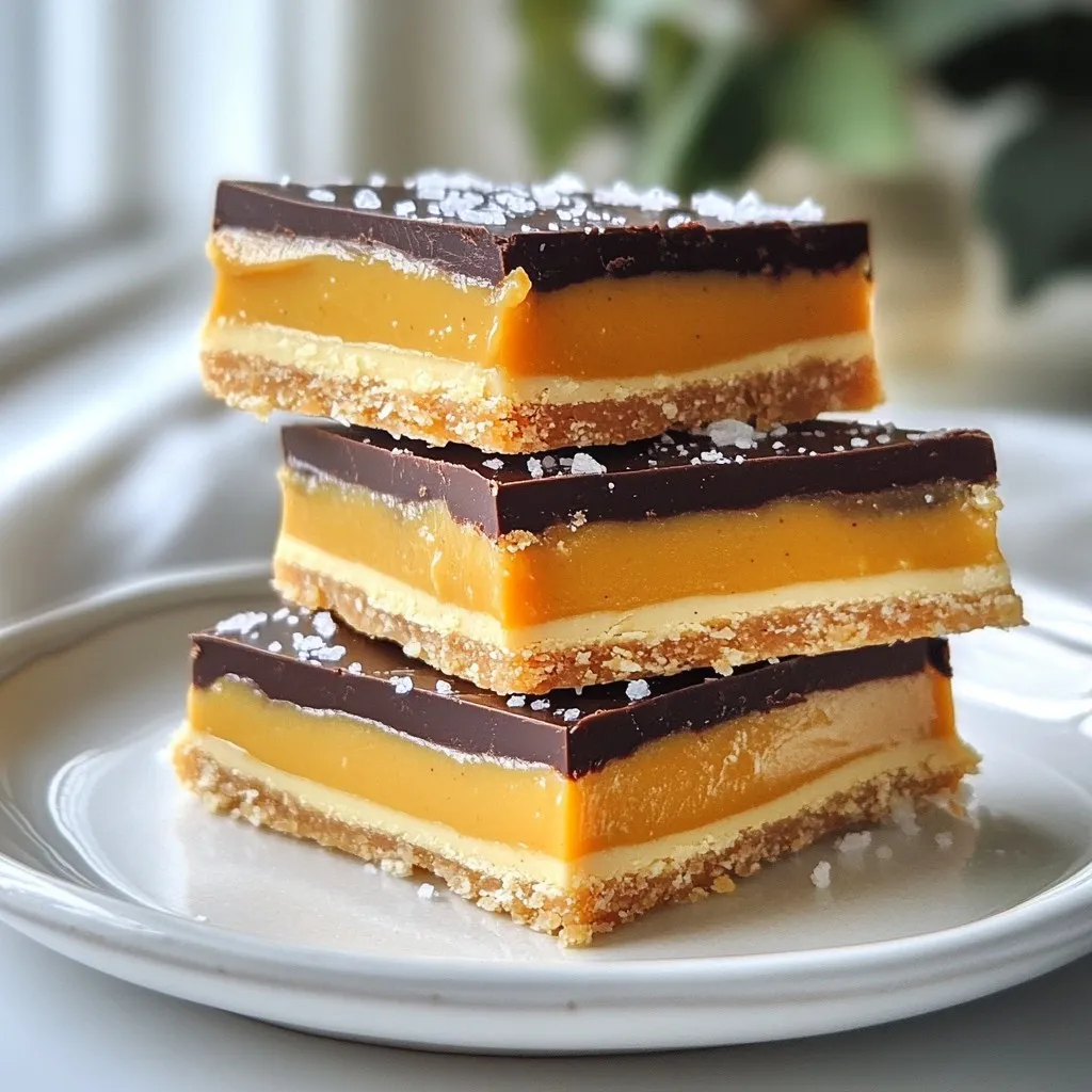 Healthy Gluten-Free Twix Bars Delightful and Simple