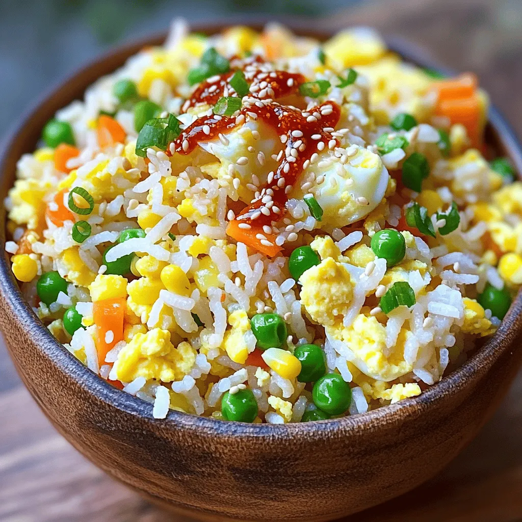 Chili Crisp Egg Fried Rice Flavorful and Satisfying Dish
