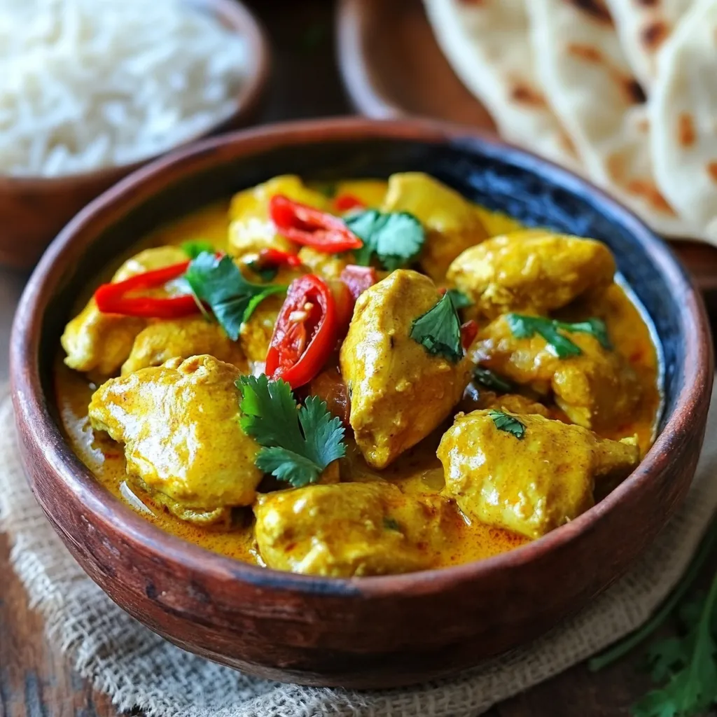 Authentic Indian Chicken Curry Flavorful and Simple Dish