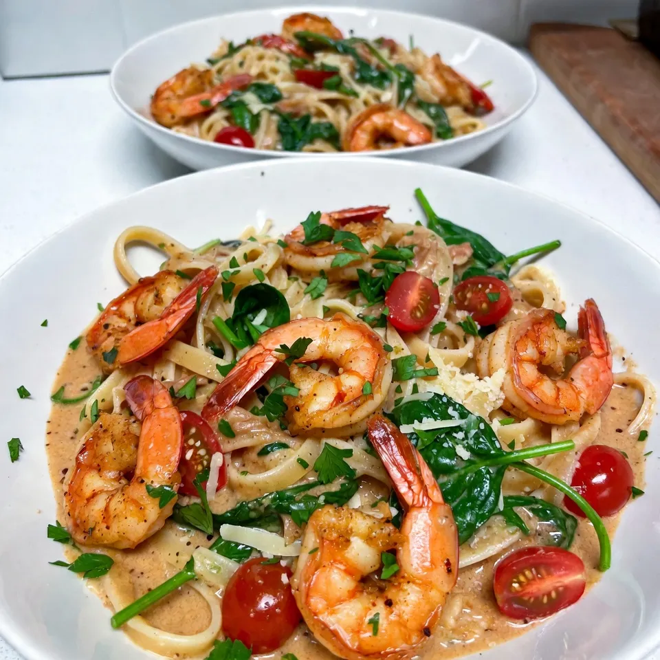 Creamy Cajun Shrimp Pasta Flavorful and Simple Delight