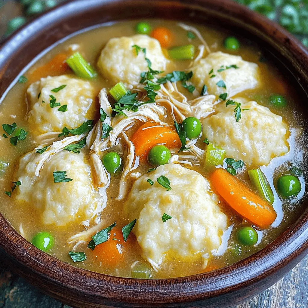 Slow Cooker Chicken &#038; Dumplings Hearty Comfort Dish