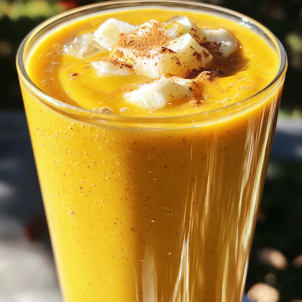 Pumpkin Protein Smoothie Quick and Tasty Boost