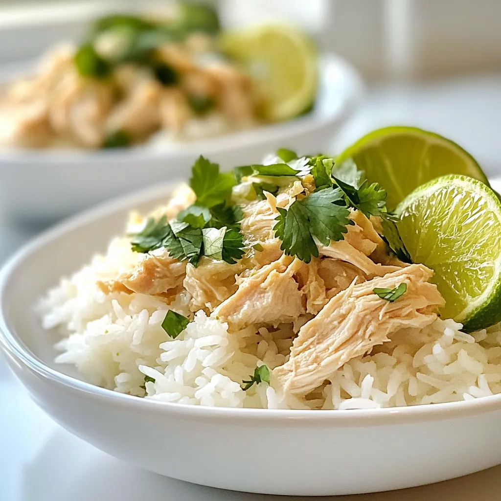 Coconut Lime Crockpot Chicken Flavorful and Easy Dish