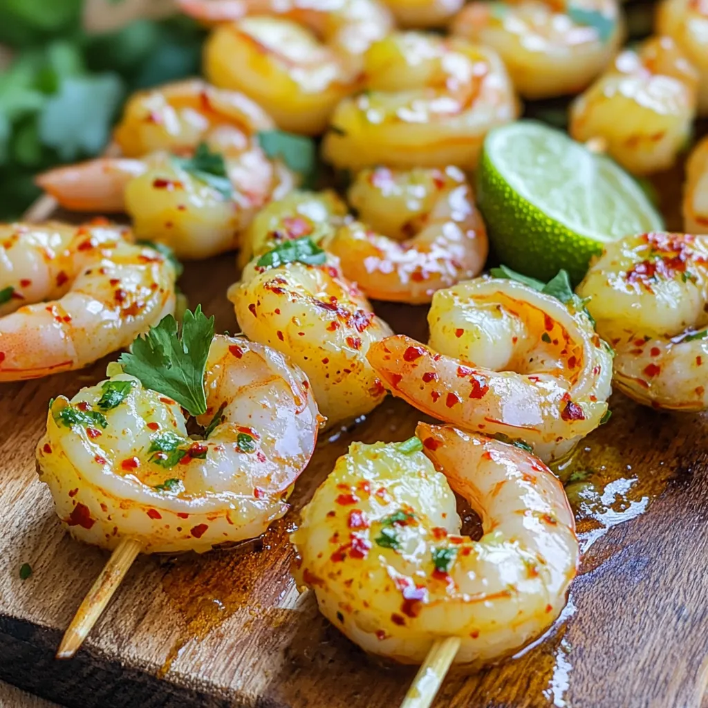 Chili Lime Shrimp Skewers Zesty Grilled Delight