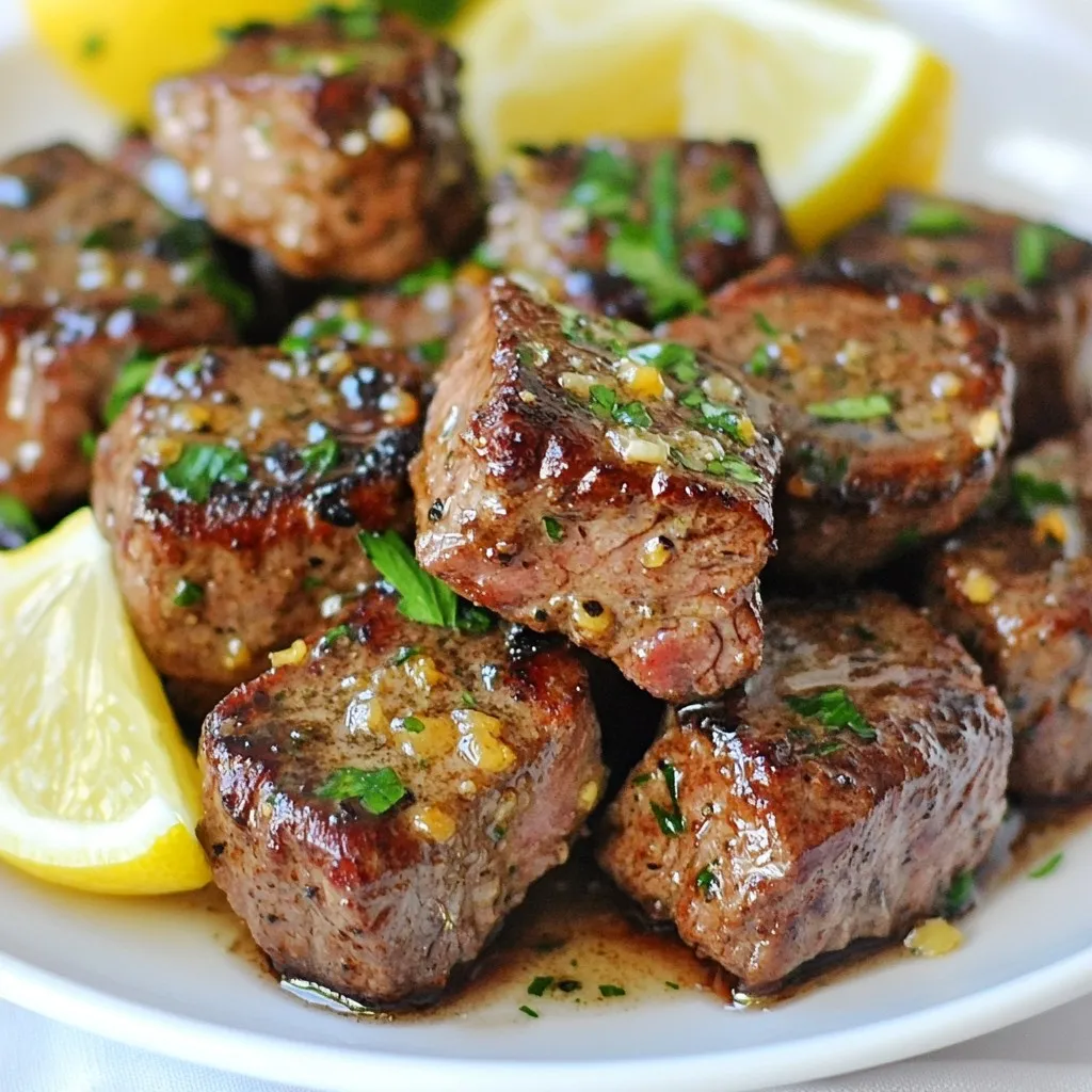 Garlic Butter Steak Bites Savory and Simple Recipe