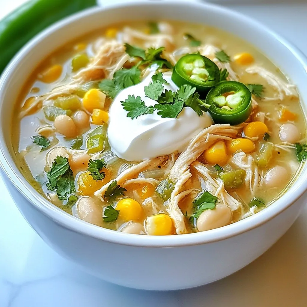 Easy Crockpot White Chicken Chili Cozy and Simple Meal