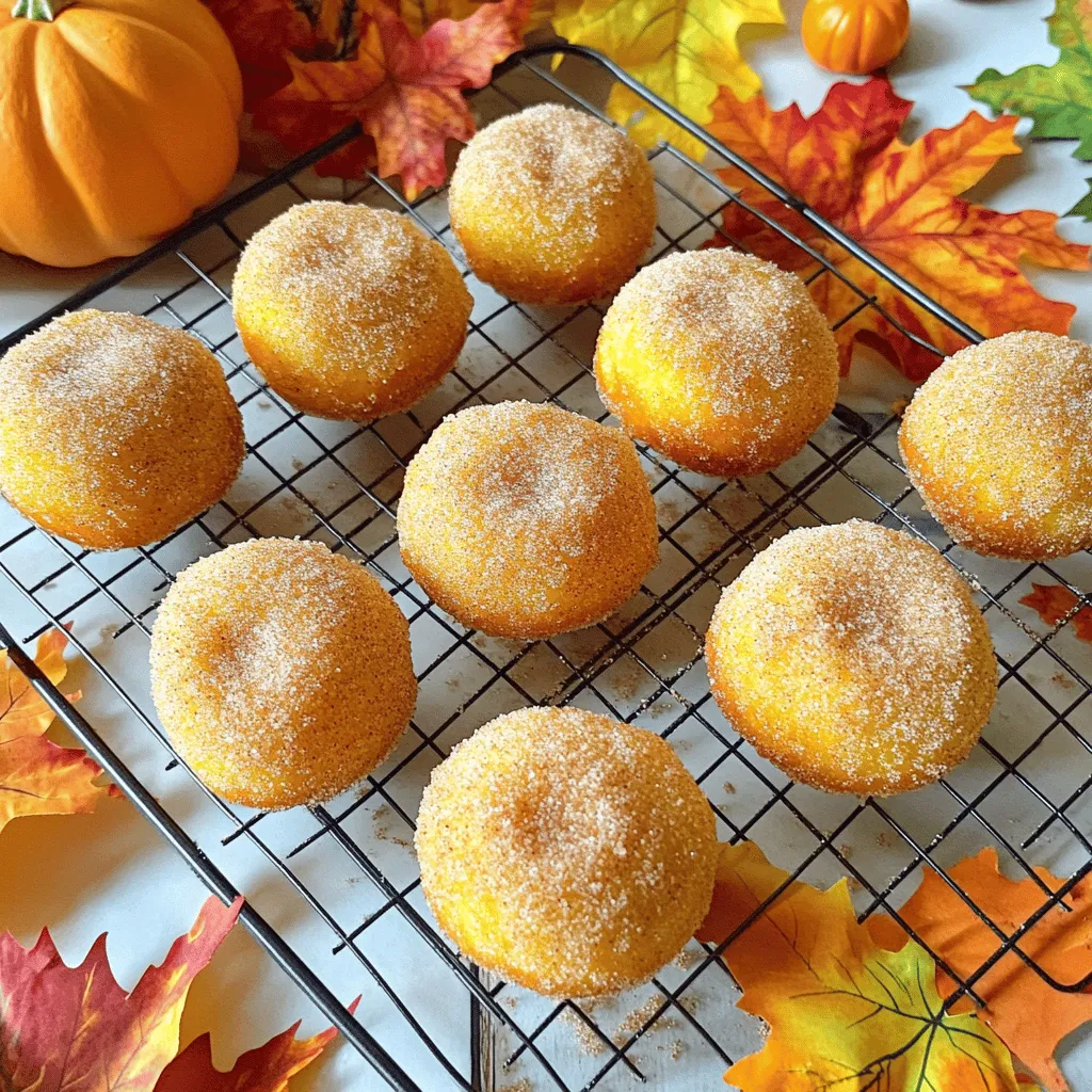 Air Fryer Pumpkin Spice Donut Holes Delightful Treat