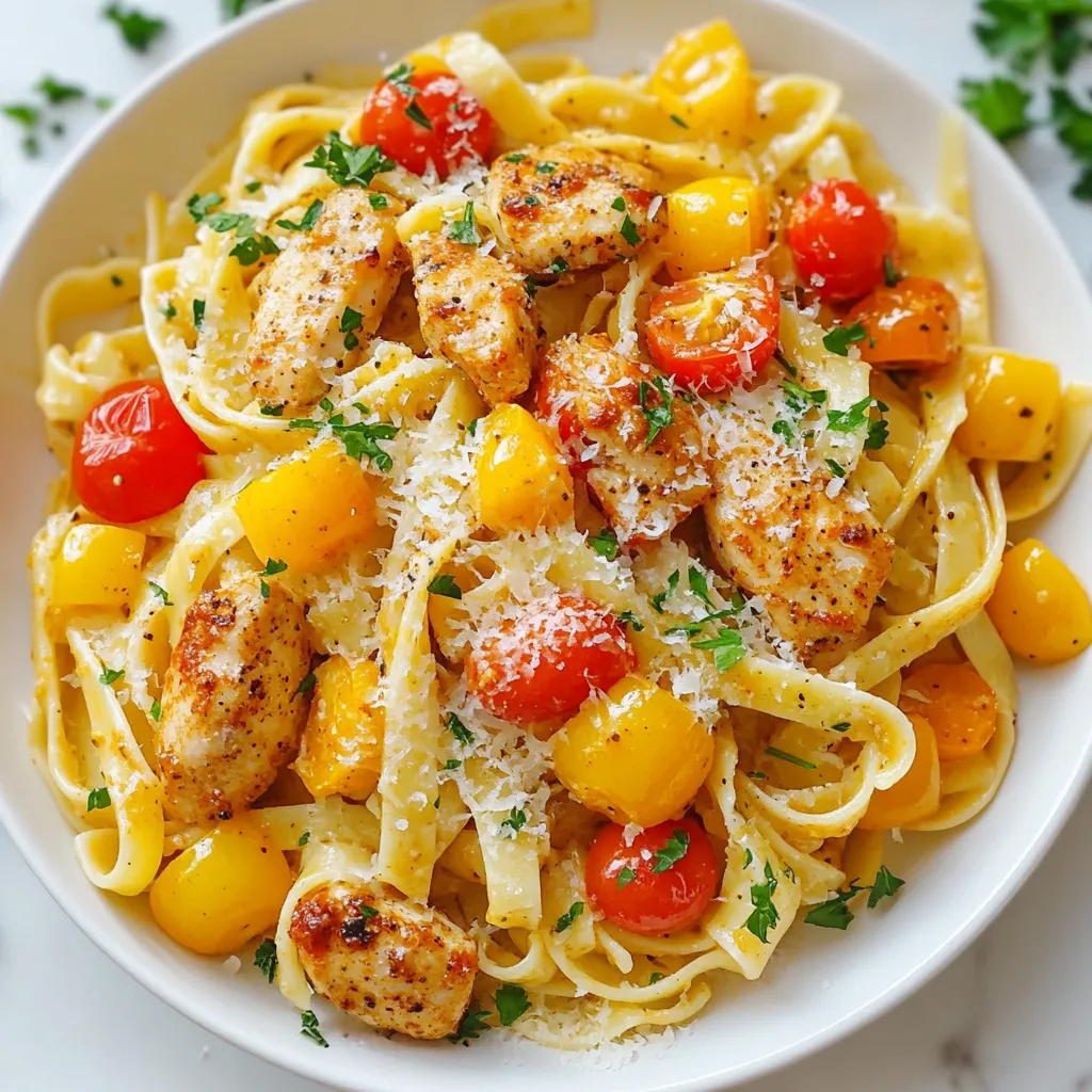 Creamy Cajun Chicken Pasta Delight in Minutes