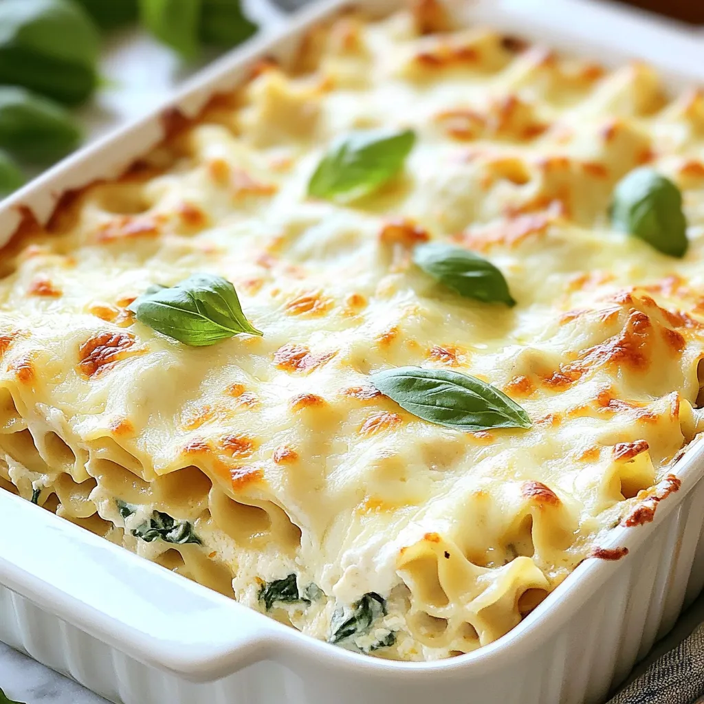 High Protein Chicken Alfredo Lasagna Delightful Dish