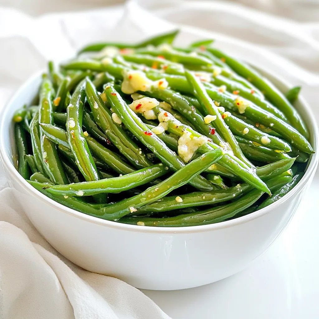 Air Fryer Garlic Parmesan Green Beans Tasty Side Dish
