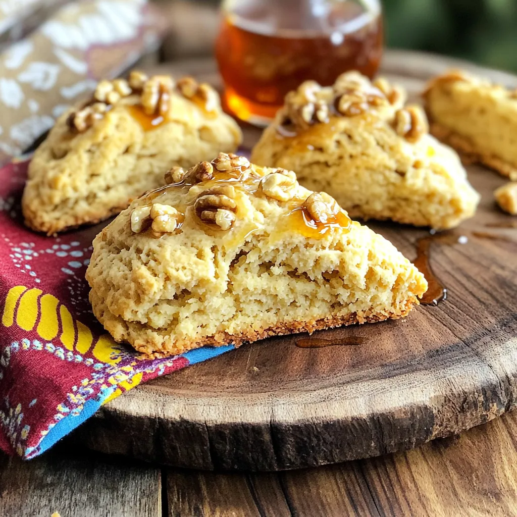 Bakery-Style Maple Walnut Scones Simple Yet Delicious