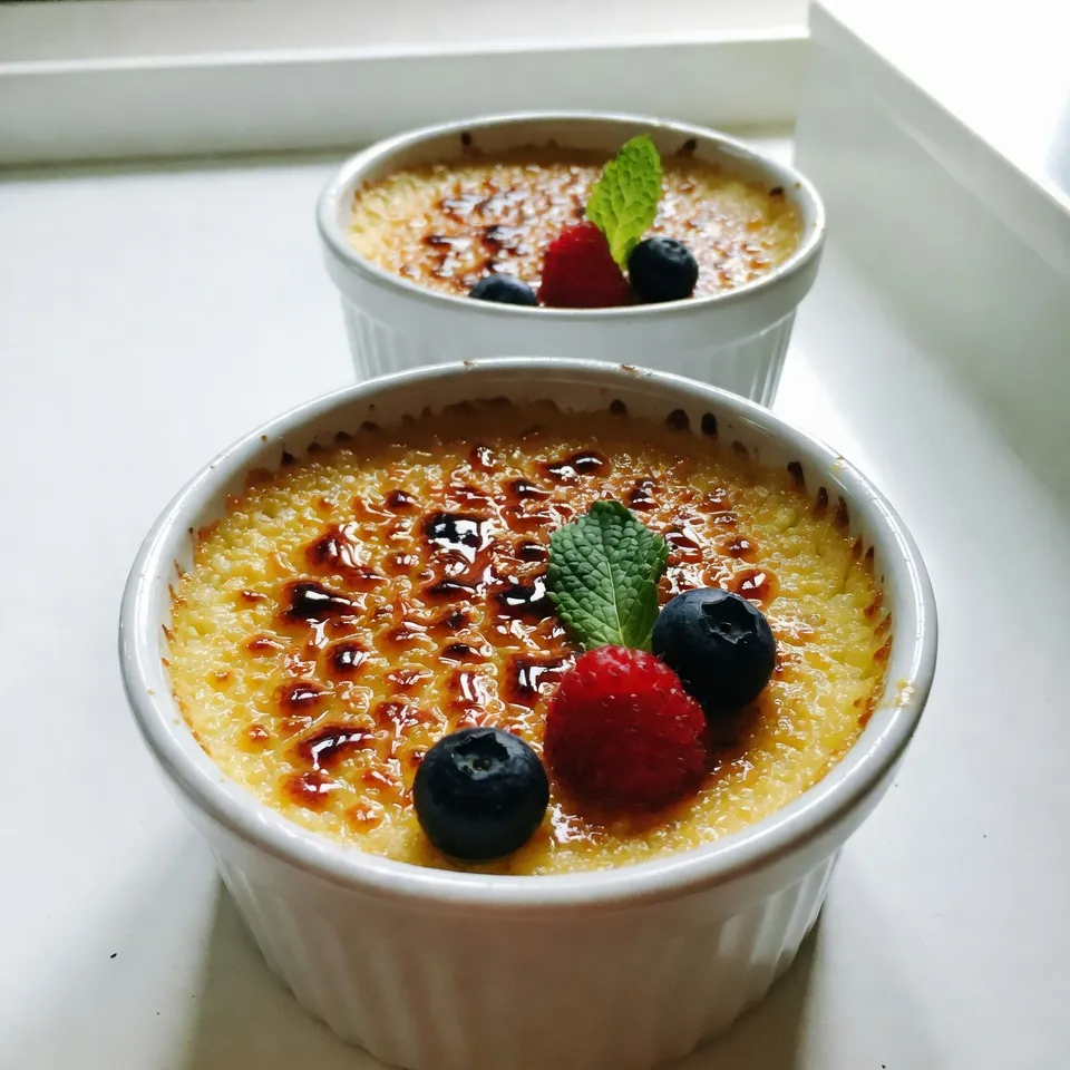 Vanilla Bean Creme Brulee Simple and Elegant Delight