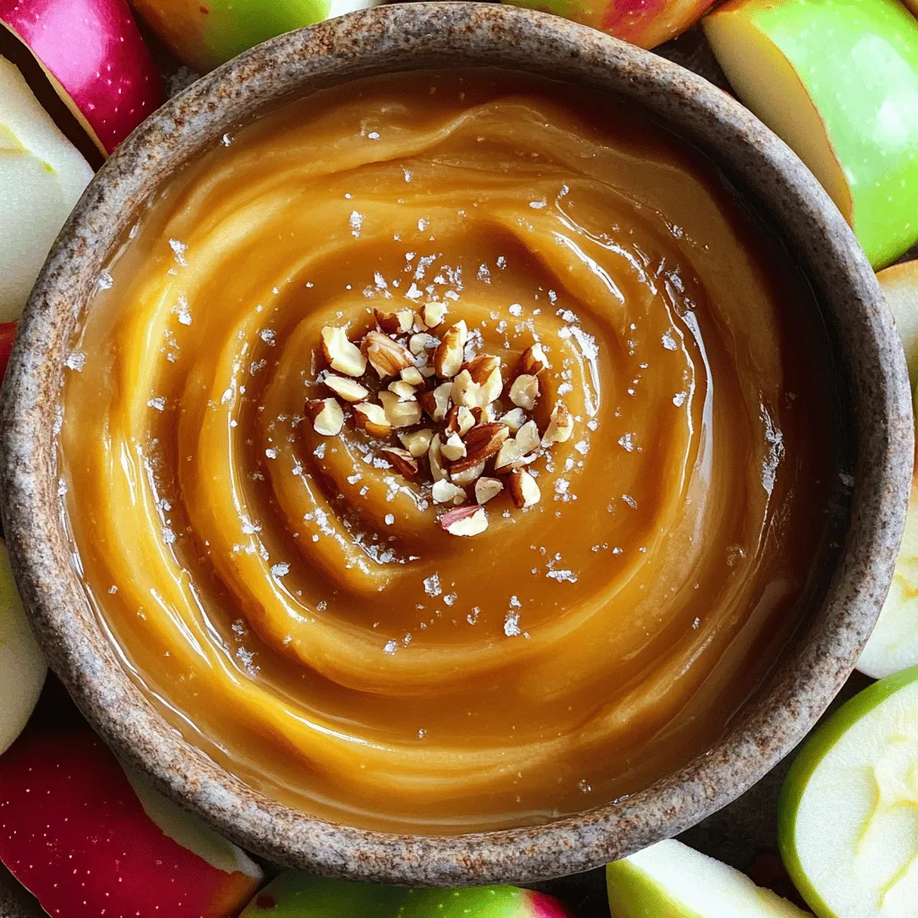 Salted Caramel Apple Dip Irresistible and Easy Treat