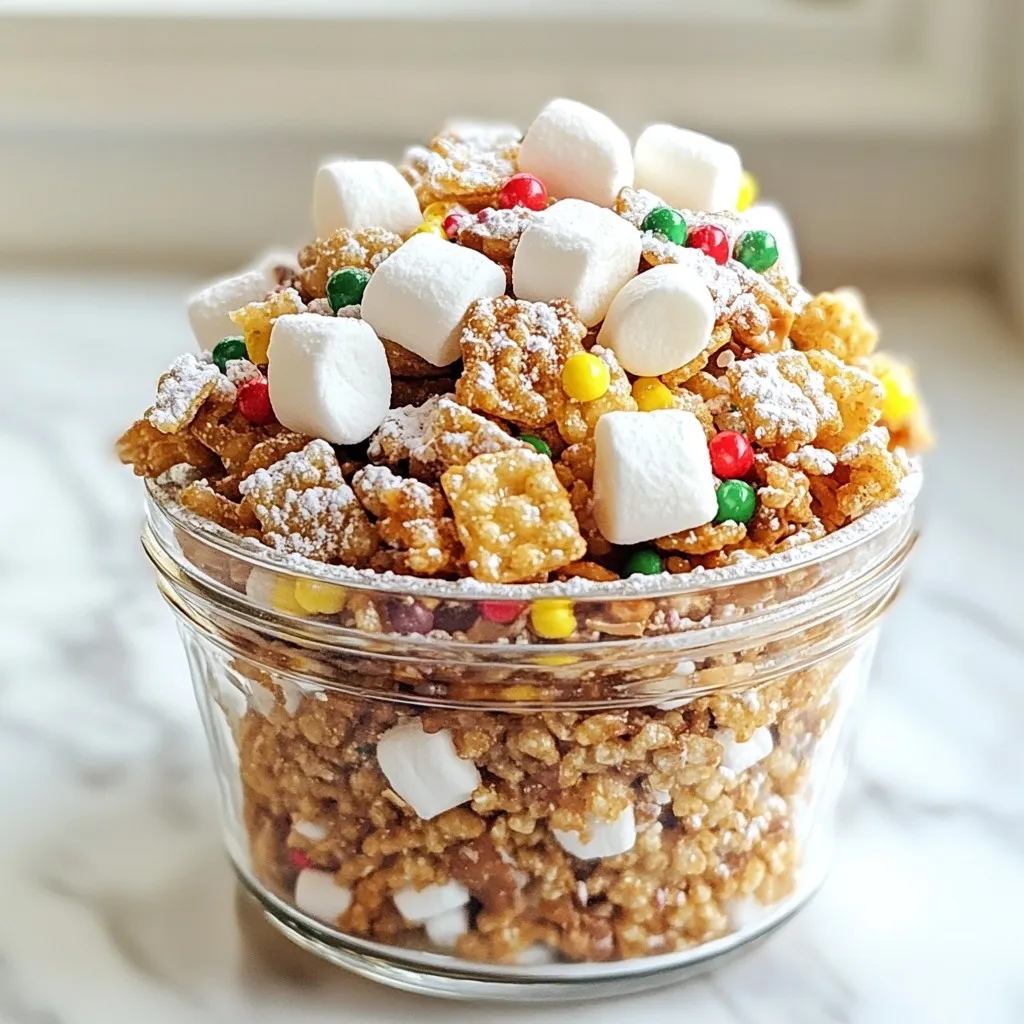 Reindeer Chow Delightful Festive Snack Recipe