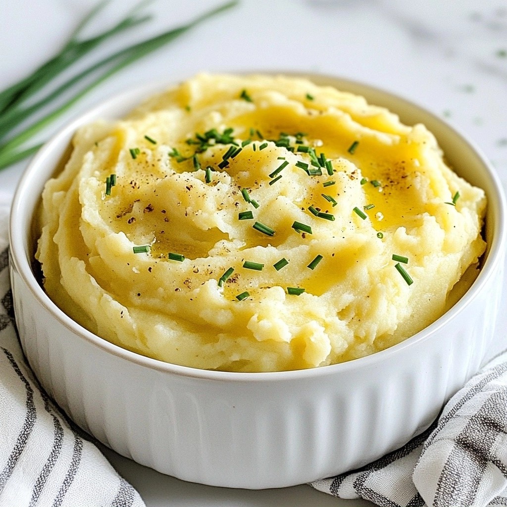 Fluffy Mashed Potato with Cream Cheese Delight