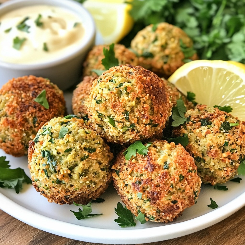 Air Fryer Falafel Crunchy and Flavorful Delight