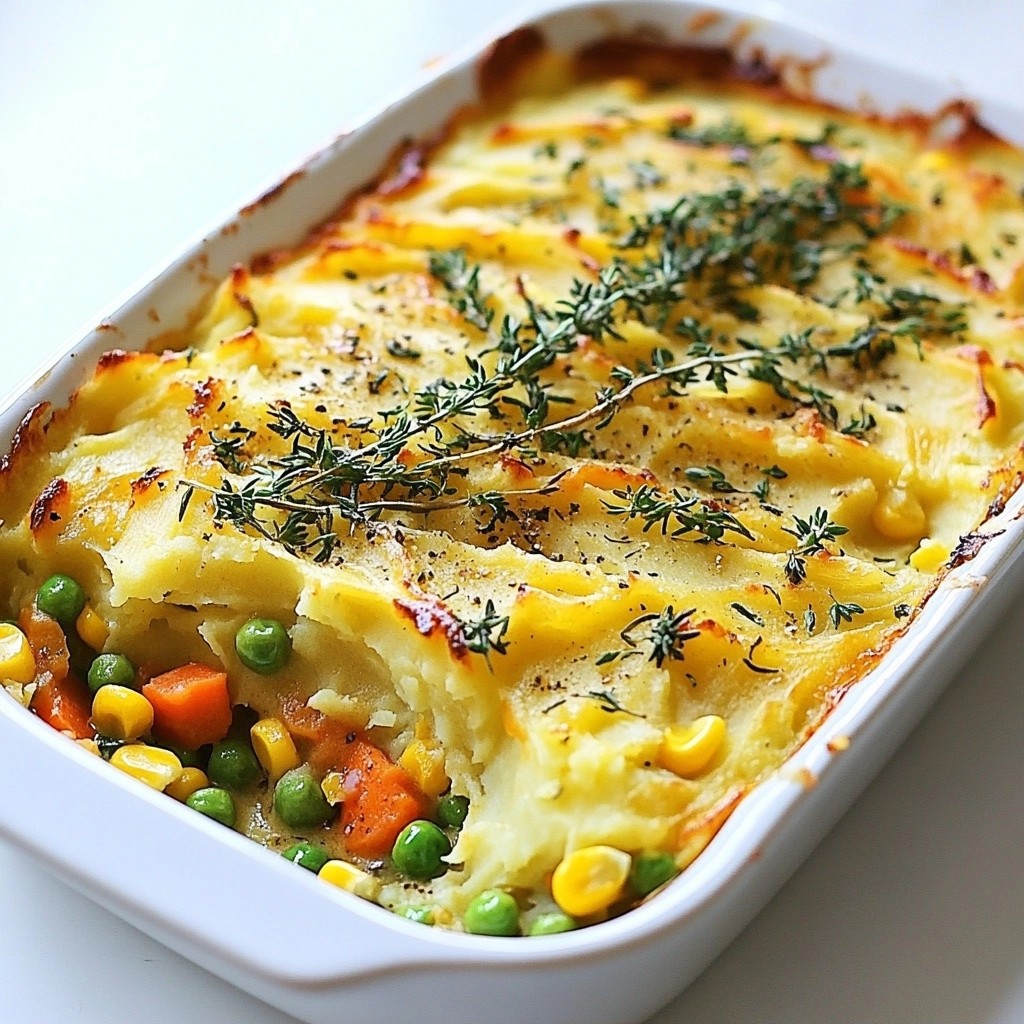 Creamy Potato and Corn Shepherd's Pie Delight
