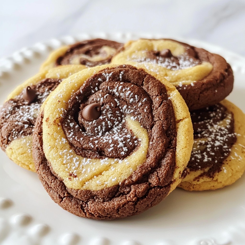 Mocha Swirl Brownie Cookies Delightful and Easy Treat