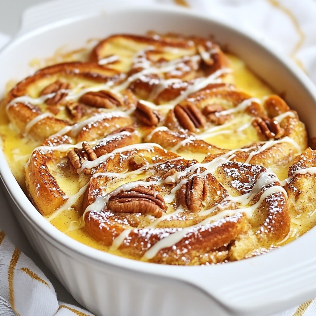 Cinnamon Roll French Toast Bake Simple and Tasty Dish