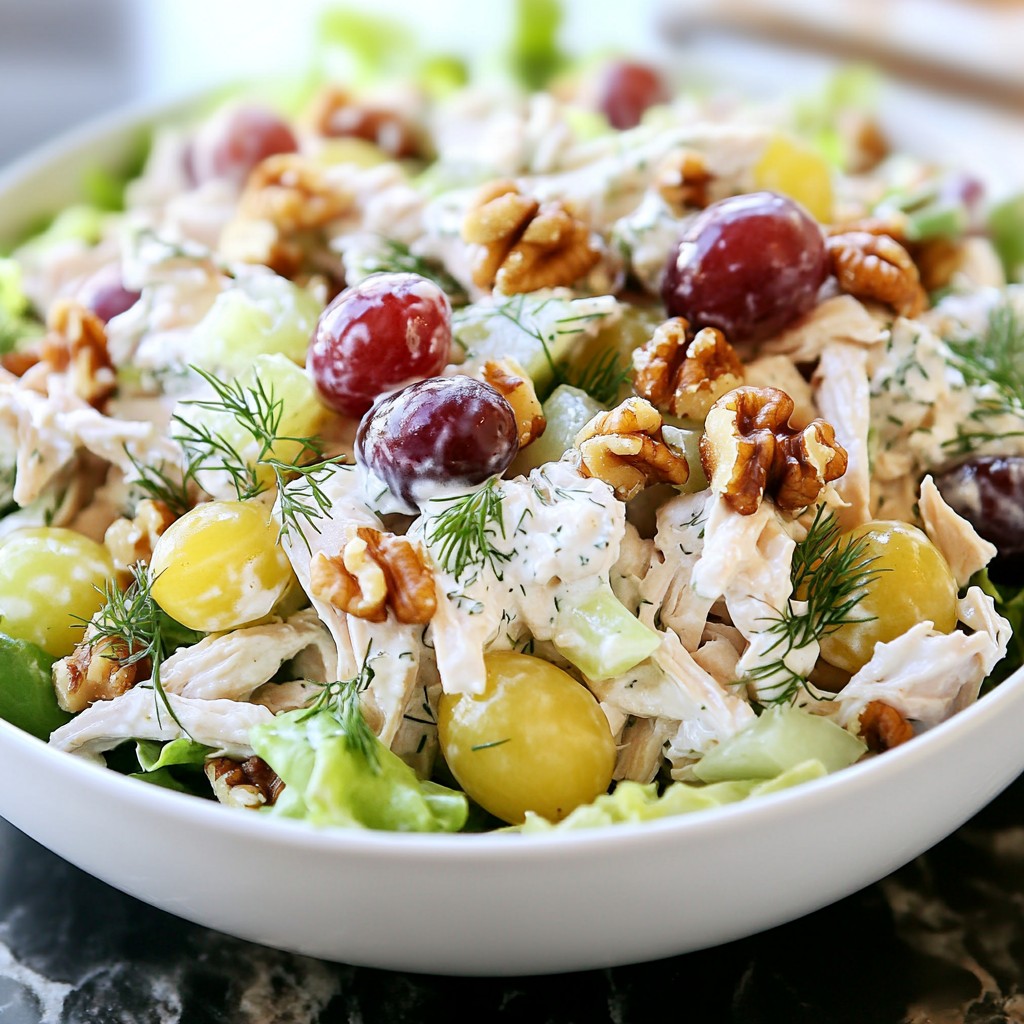 Greek Yogurt Chicken Salad Hearty and Flavorful Meal