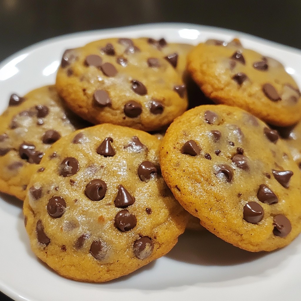 Chocolate Chip Banana Bread Cookies Soft and Chewy Treat