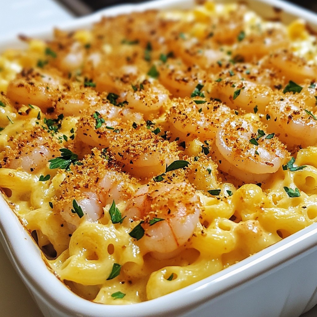 Cajun Shrimp Mac and Cheese Flavorful Comfort Dish