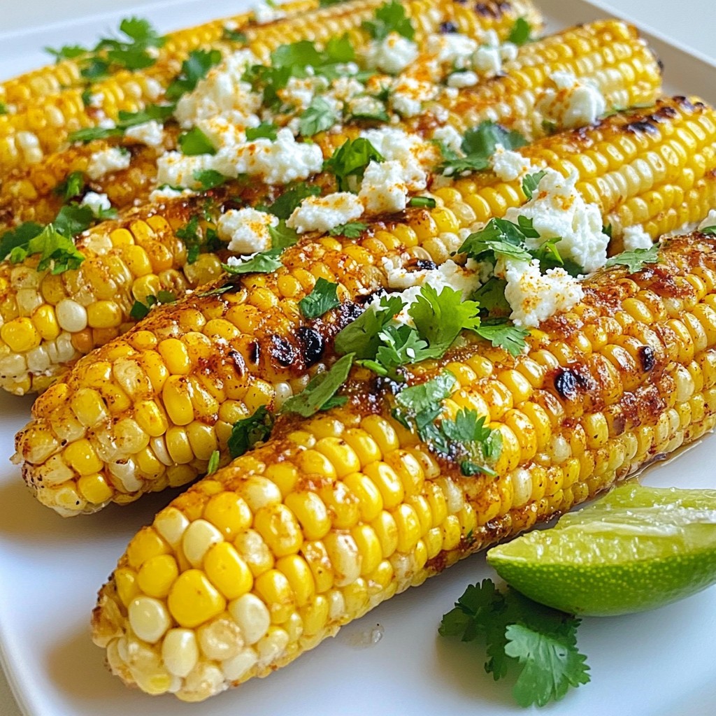 Chili Lime Grilled Corn Flavorful Summer Recipe