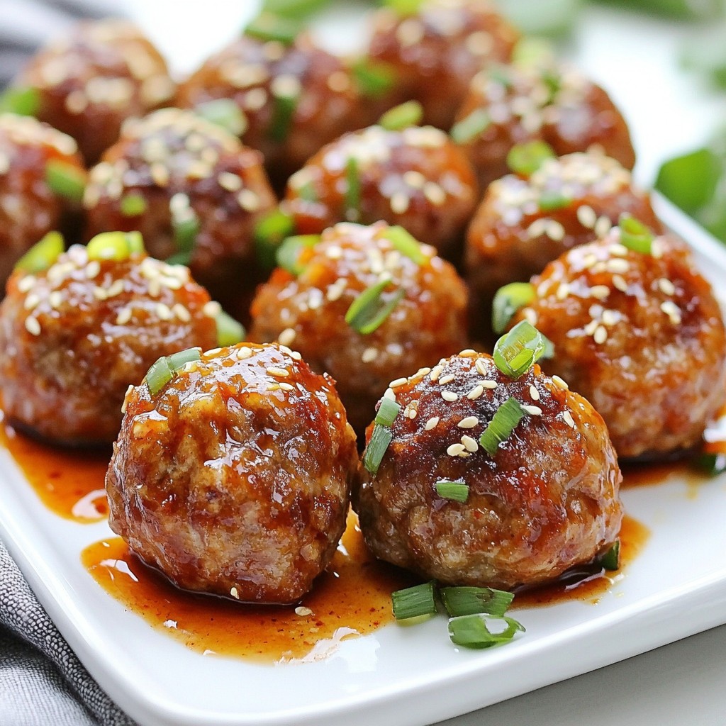 Firecracker Meatballs Flavorful and Easy Recipe