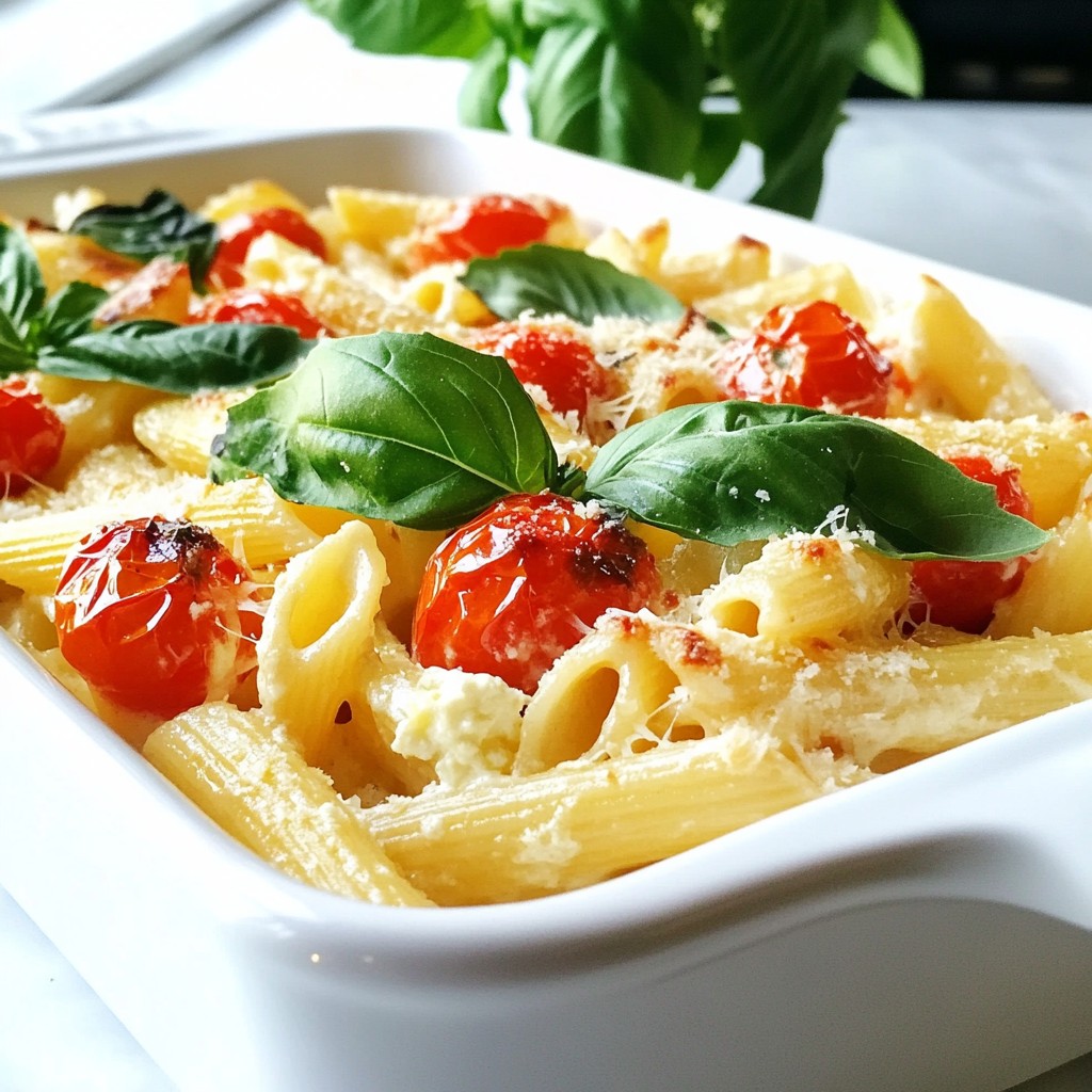 Baked Feta Pasta Delightfully Simple Recipe