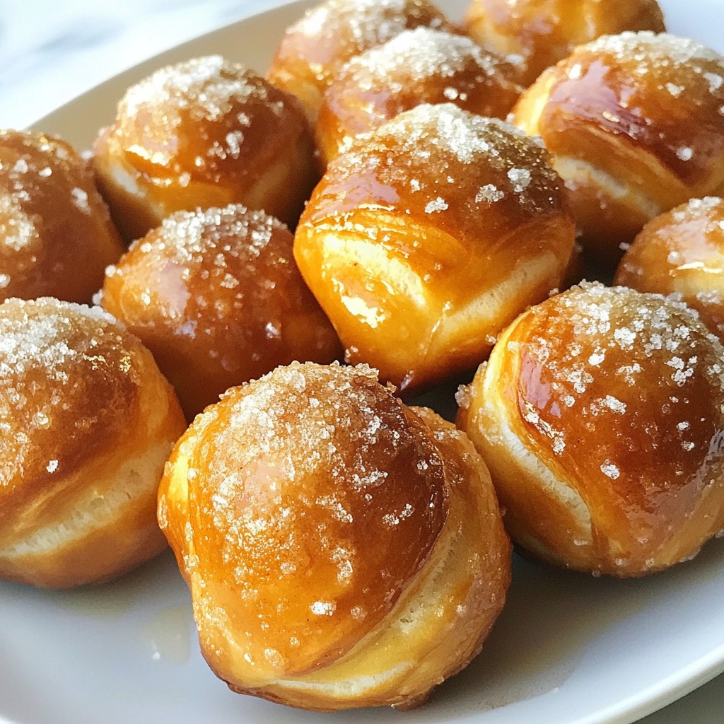 Cinnamon Sugar Pretzel Bites Irresistible Snack Recipe