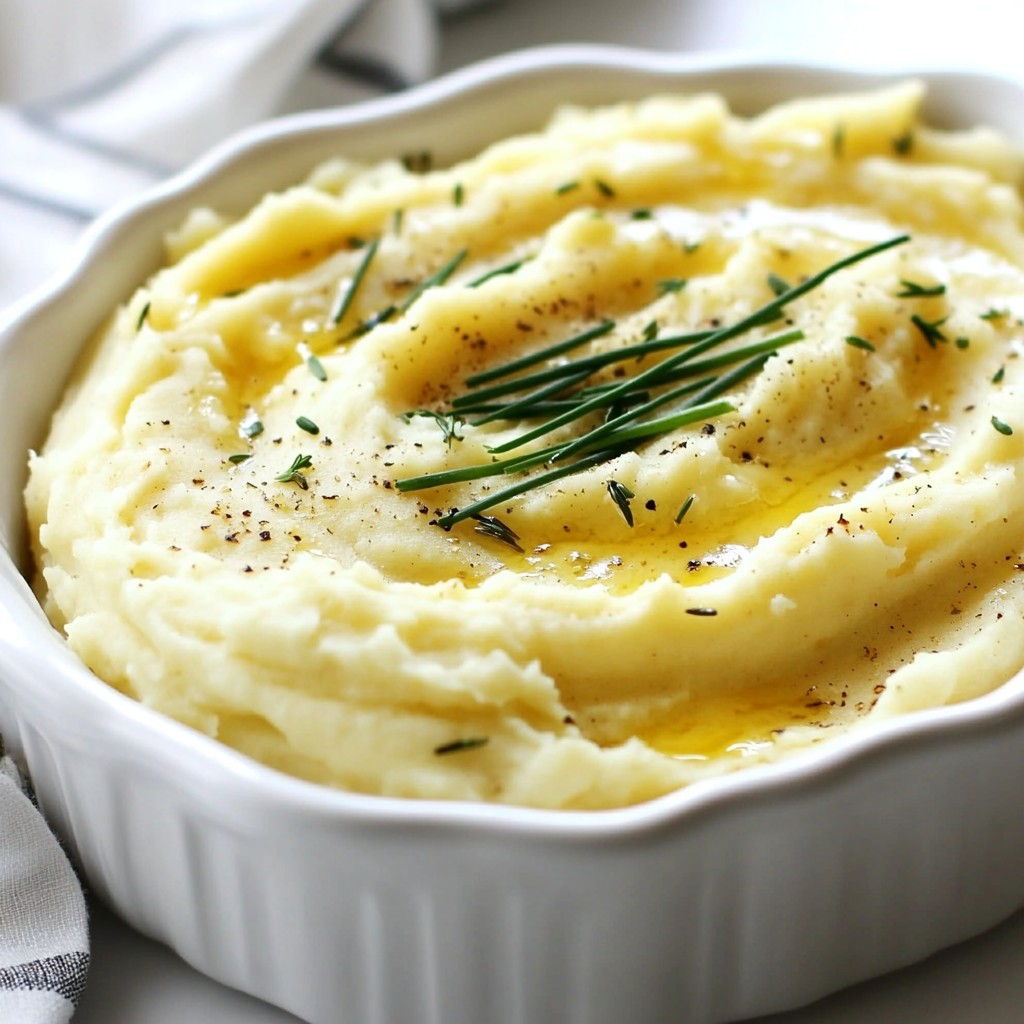 Creamy Mashed Potato with Thyme and Sage Delight
