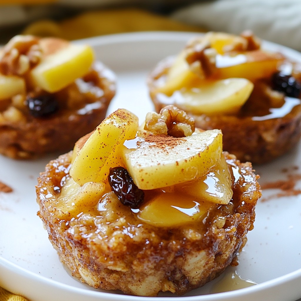 Apple Cinnamon Oatmeal Cups Tasty and Simple Treat