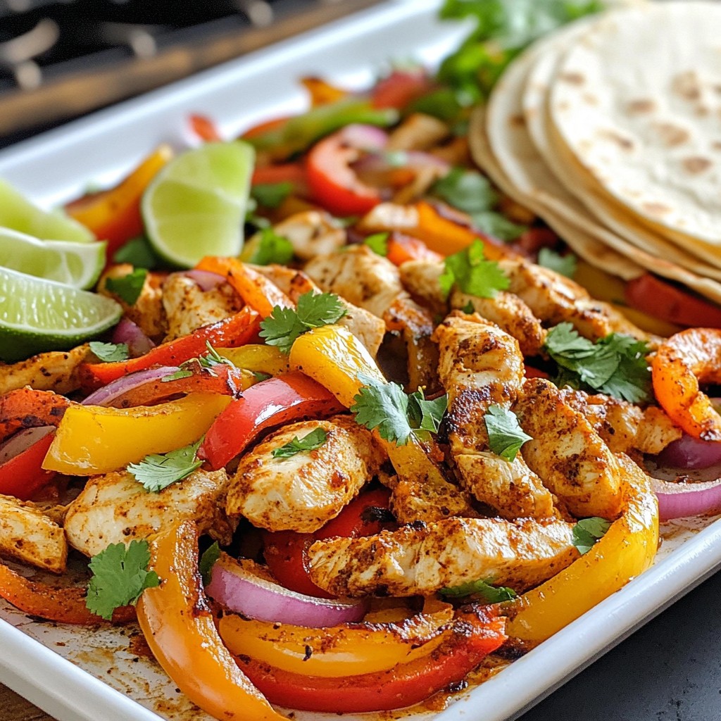Easy Sheet Pan Fajitas Flavorful and Quick Dinner