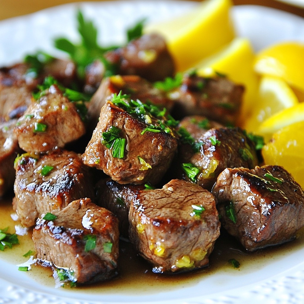 Garlic Butter Steak Bites Flavorful and Easy Recipe